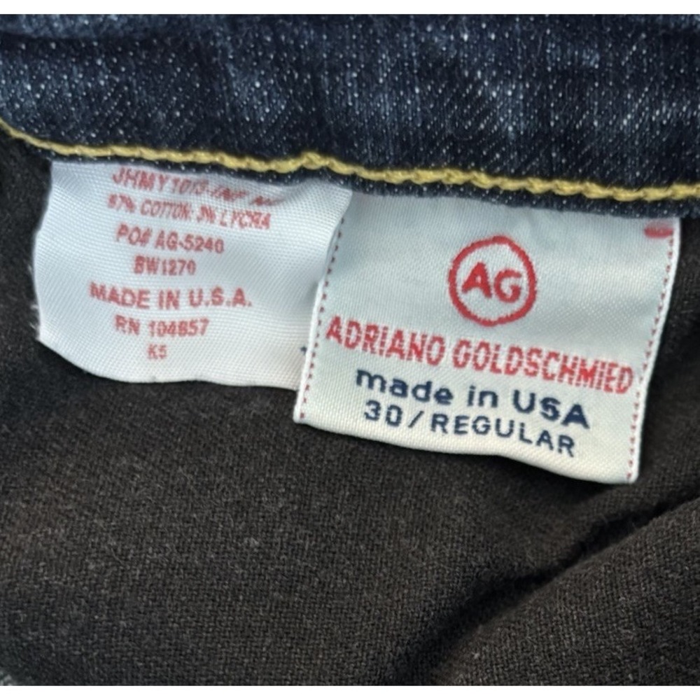 Adriano Goldschmied AG The Angel Bootcut Blue Jeans Womens Size 30 (31x29) - Picture 4 of 9